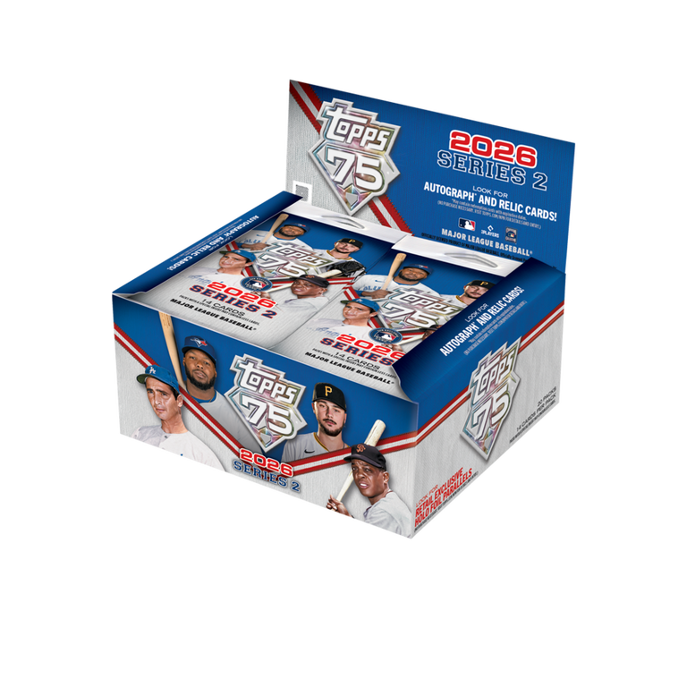 2026 Topps MLB Baseball Series 2 Display Box