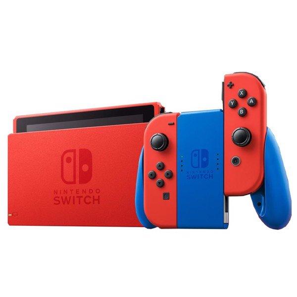 Nintendo Switch Console - Mario Red and Blue Edition