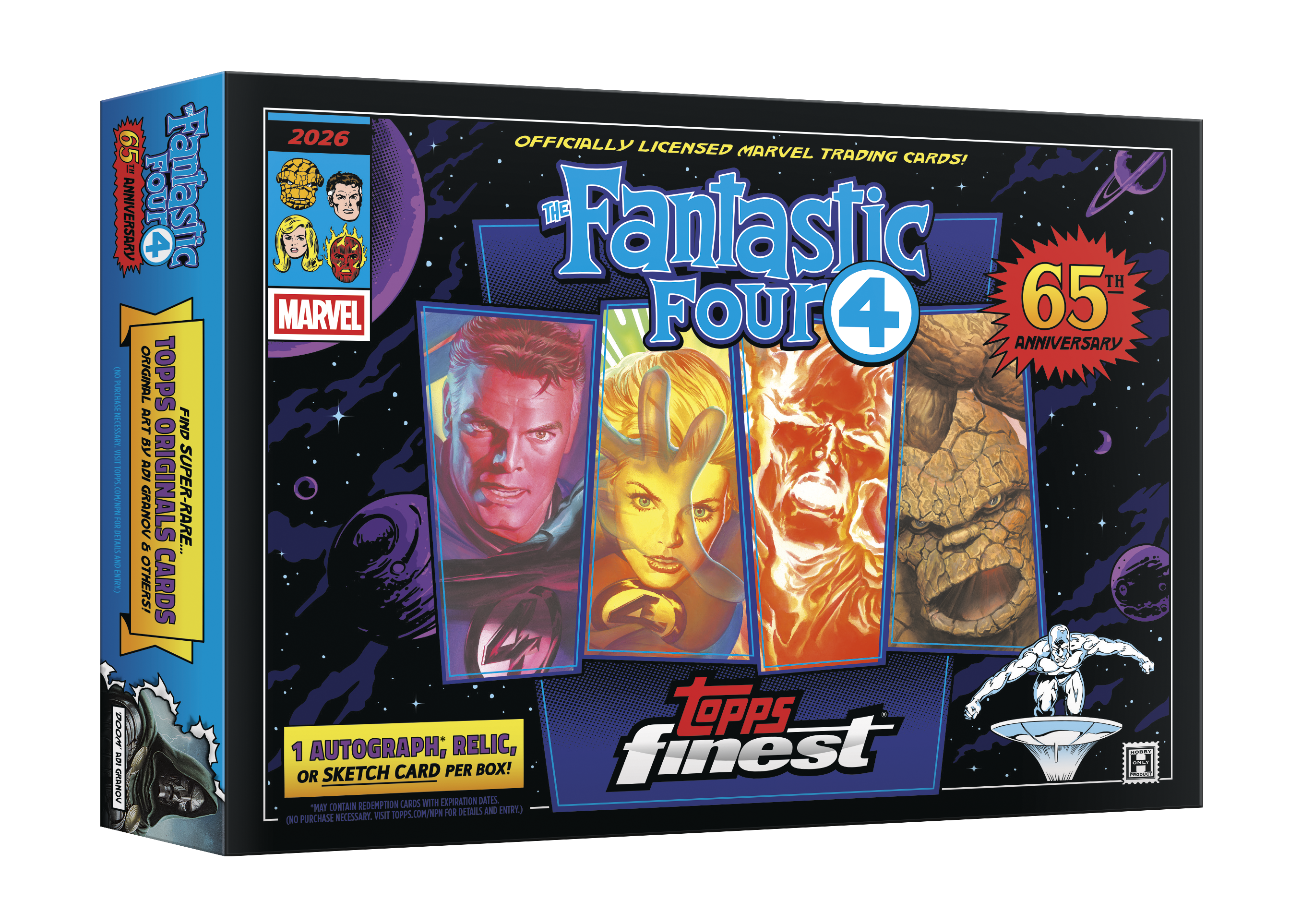 2026 Topps Finest Fantastic Four 64th Anniversary Box Set | GameStop