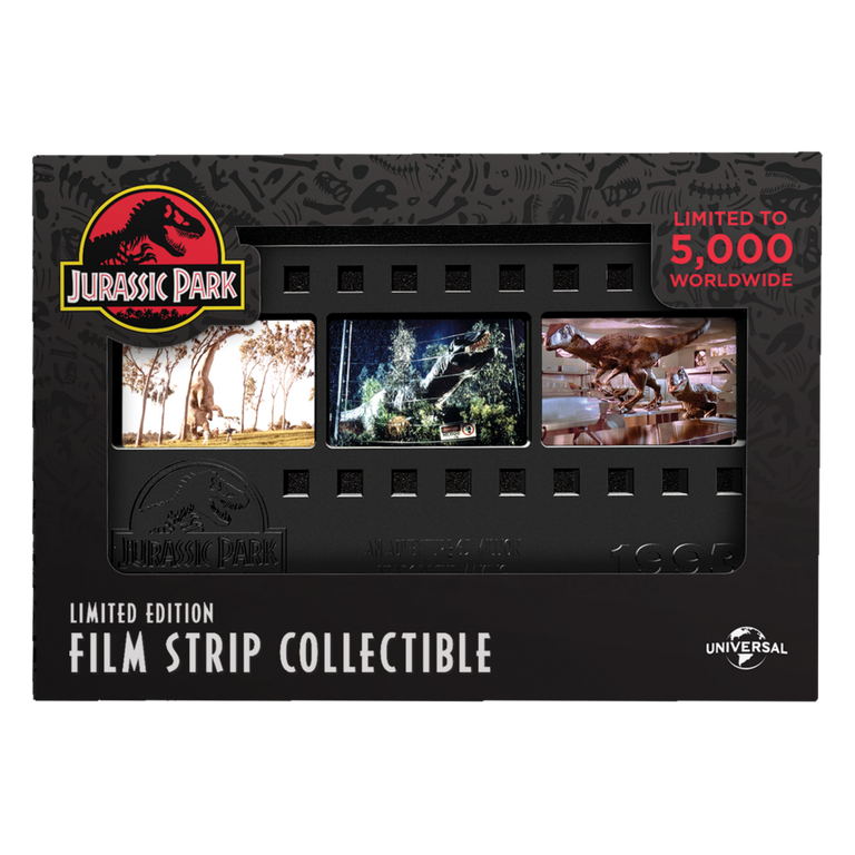 Jurassic Park  Metal Film Strip Collectible