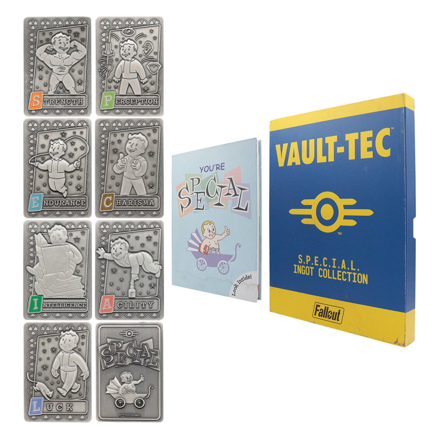 fallout limited edition perk card Fallout - S.P.E.C.I.A.L. Perk Card Collectors Album