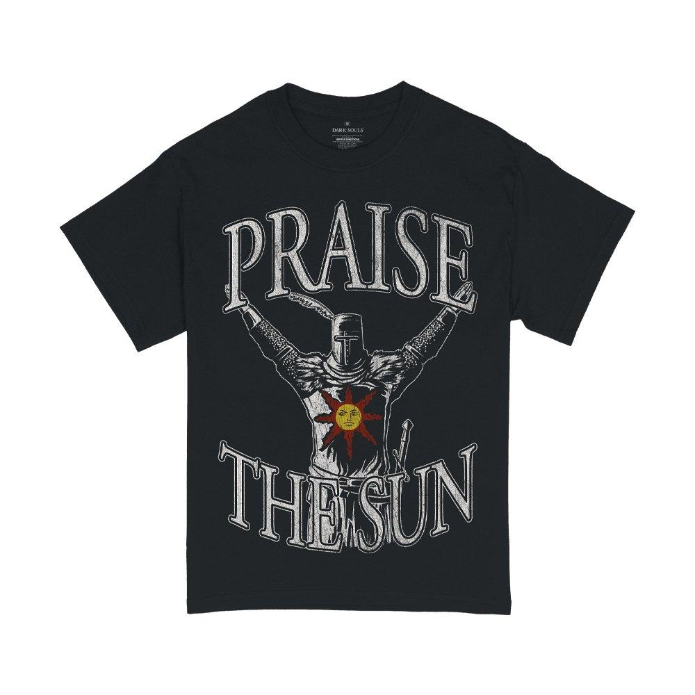 Dark Souls Praise the Sun Unisex Graphic T-Shirt GameStop Exclusive, Size: XL