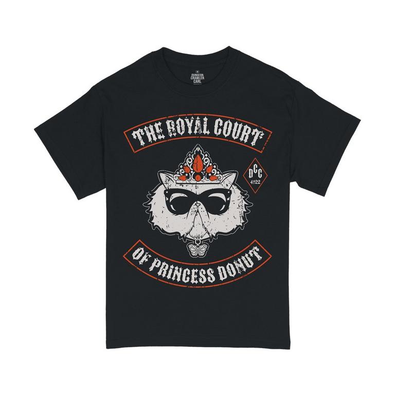 Dungeon Crawler Carl Princess Donut Royal Court Unisex Graphic T-Shirt GameStop Exclusive