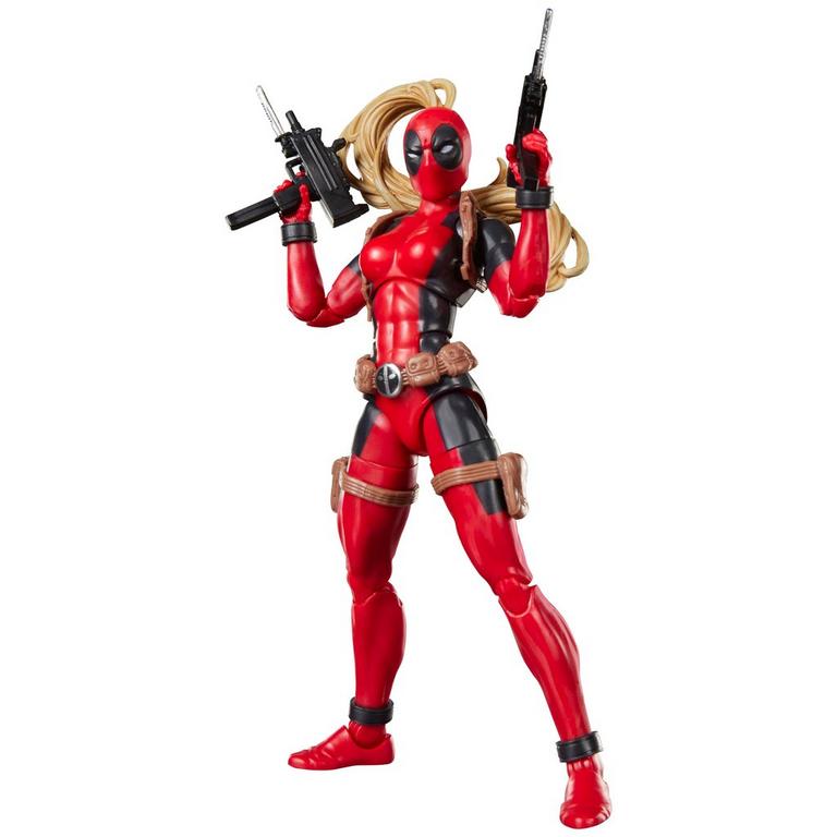 Hasbro Marvel Legends Series Deadpool Comics Lady (Build-A-Figure)  6-in Action Figure