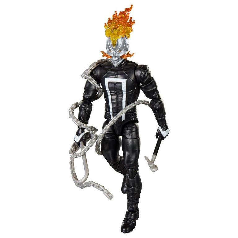 Hasbro Marvel Legends Series Ghost Rider and Avengers Comics Ghost Rider (Robbie Reyes) (Build-A-Figure) 6-in Action Figure