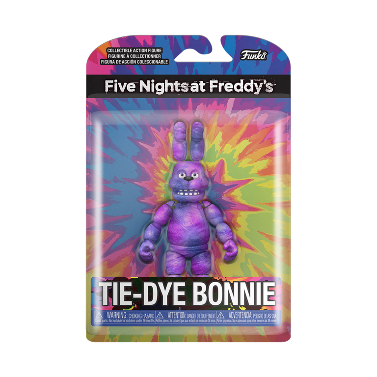 Funko Five Nights at Freddy's Tie-Dye Bonnie 5-in Action Figure