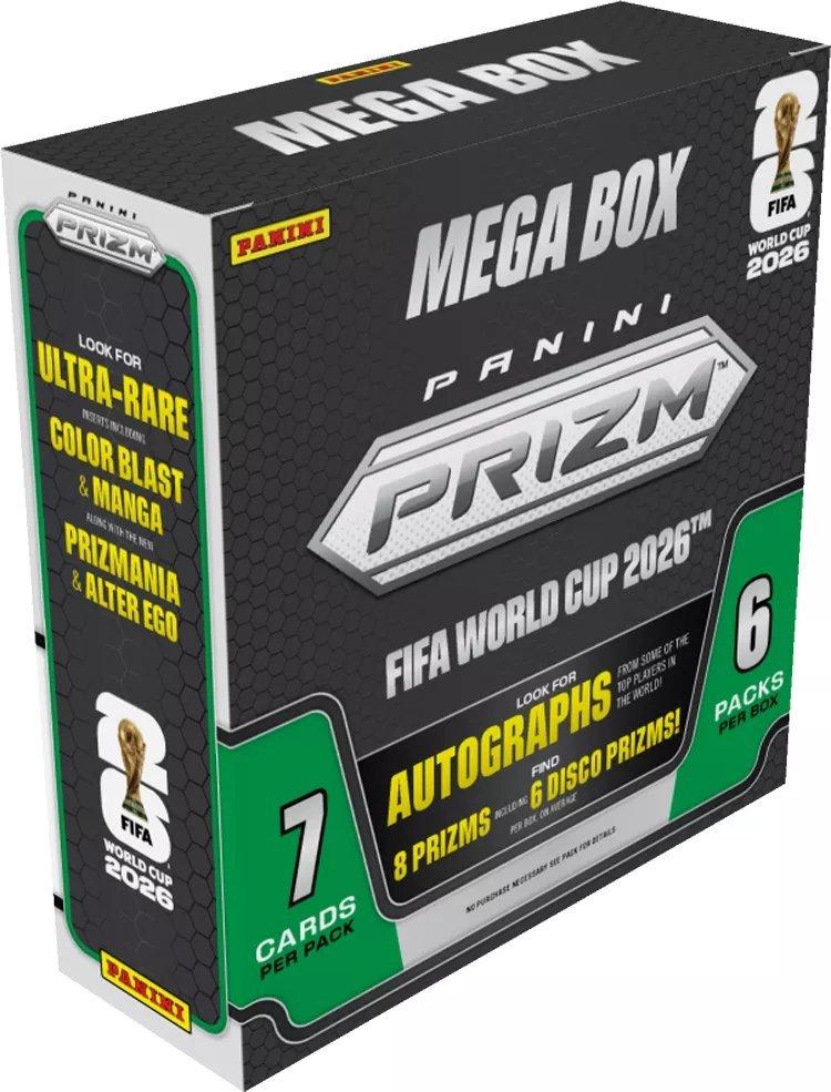 2026 Panini Prizm World Cup Mega Box | GameStop