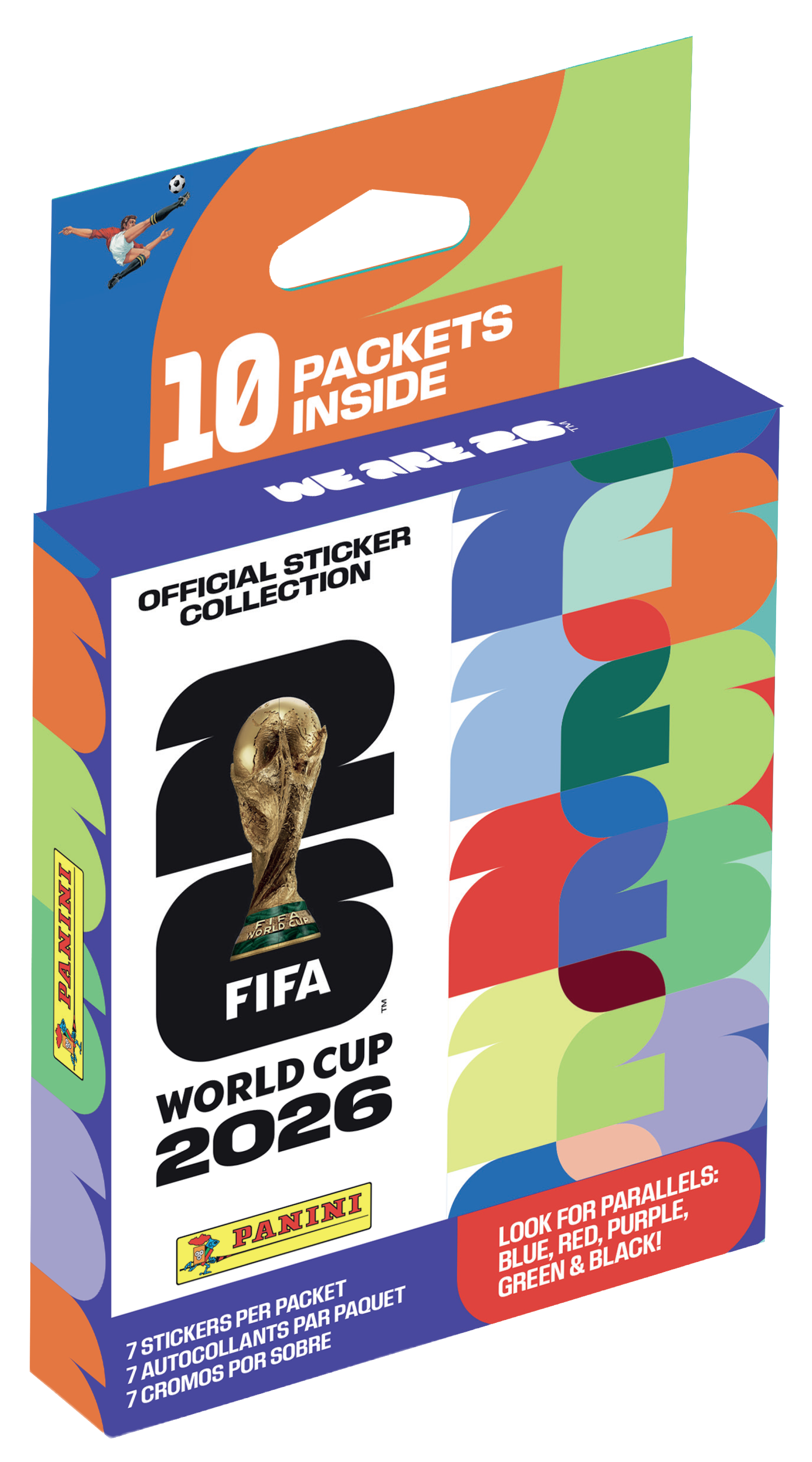 Panini 2026 World Cup Sticker Collection 10-Pack EcoBlister
