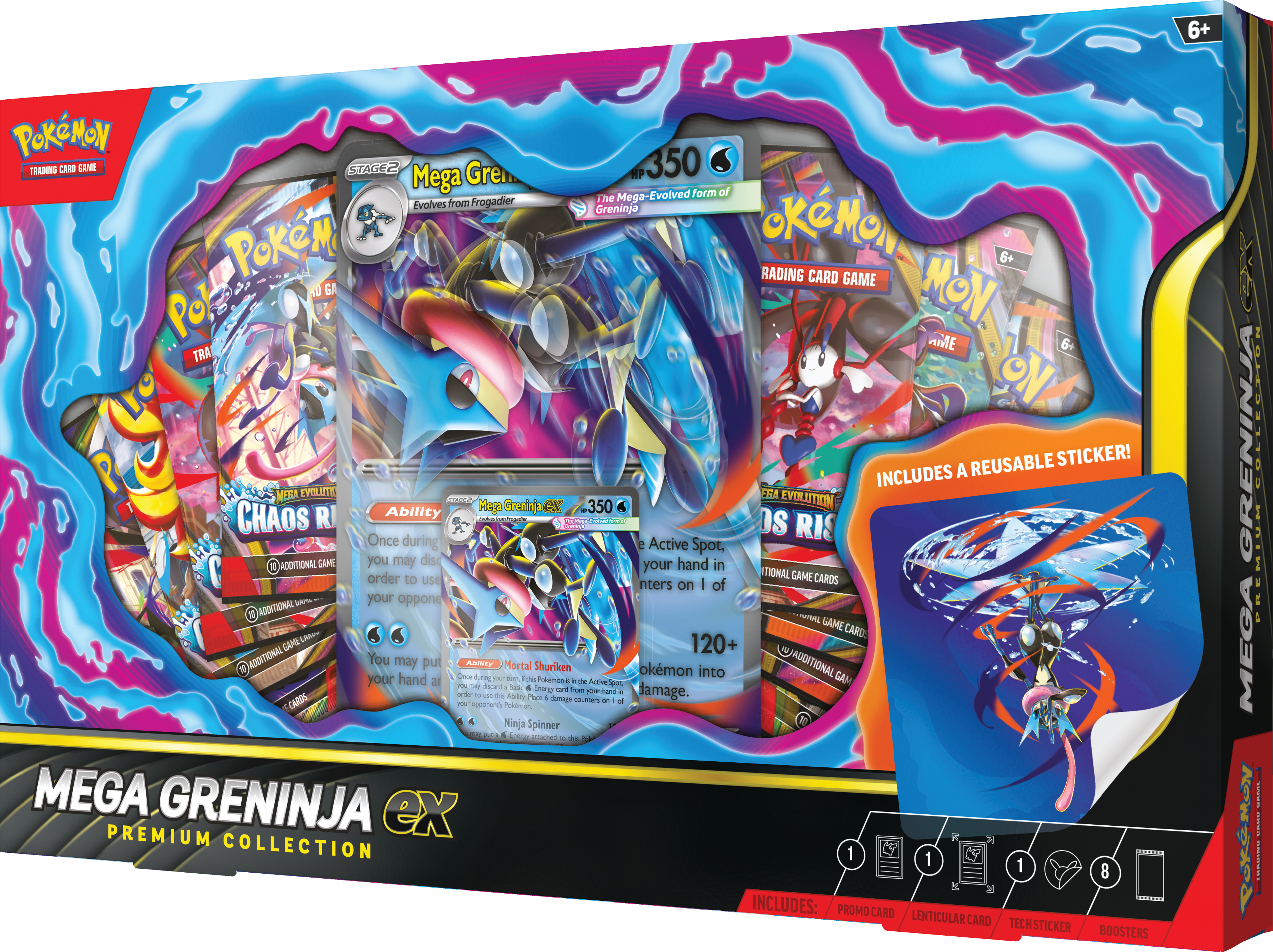 Pokemon Trading Card Game: Mega Greninja ex Premium Collection
