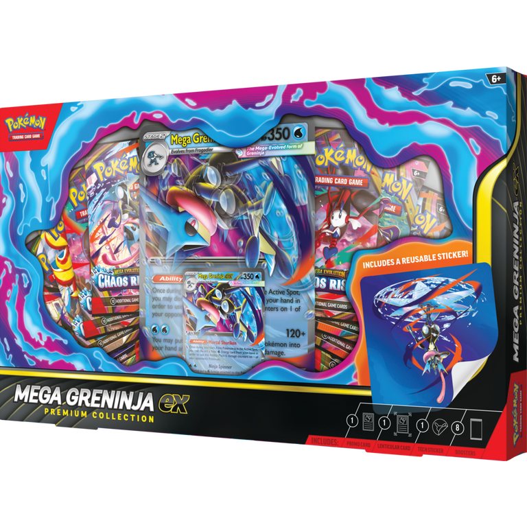 Pokemon Trading Card Game: Mega Greninja ex Premium Collection