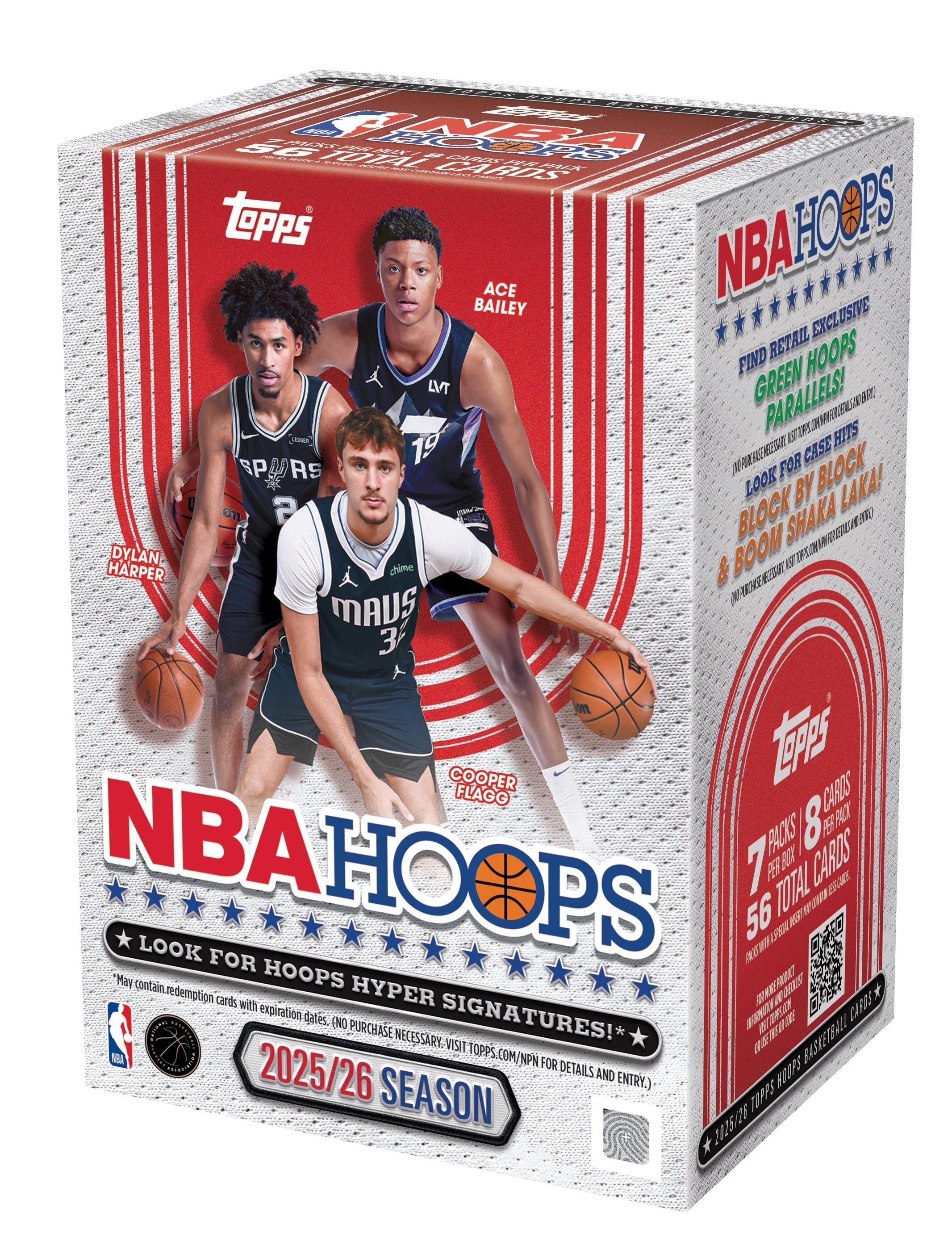 2025-26 Topps Hoops NBA Basketball Value Box | GameStop