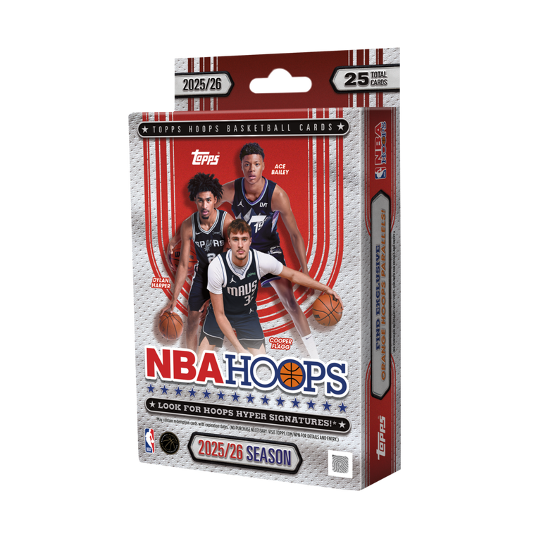 2025-26 Topps Hoops NBA Basketball Hanger Box