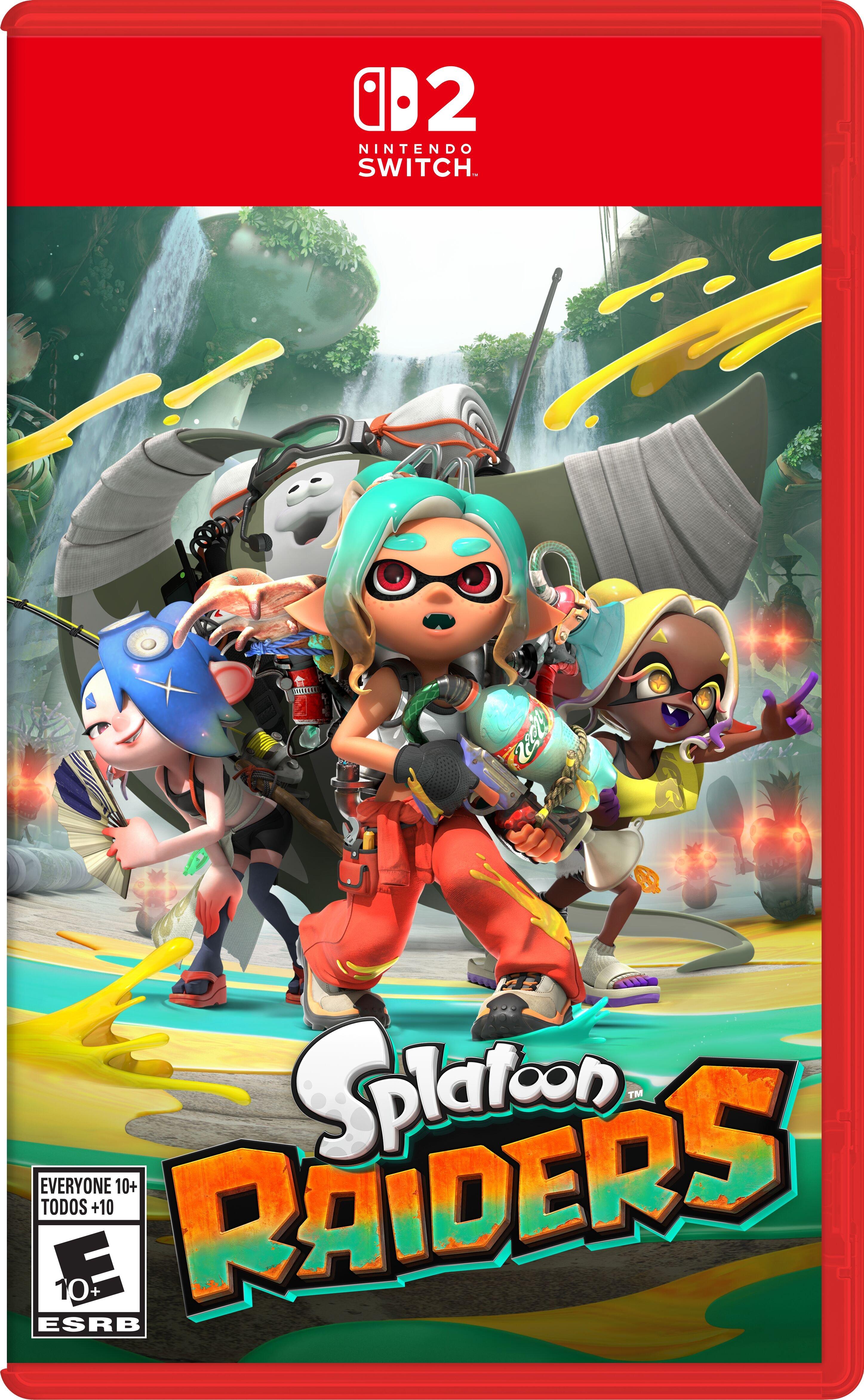 Splatoon Raiders - Cover art Nintendo Switch 2