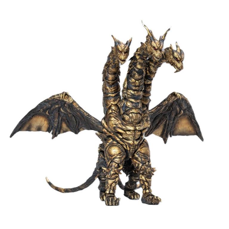 HIYA Toys Exquisite Basic Series Godzilla Final Wars (2004) Keizer Ghidorah 14-in Action Figure