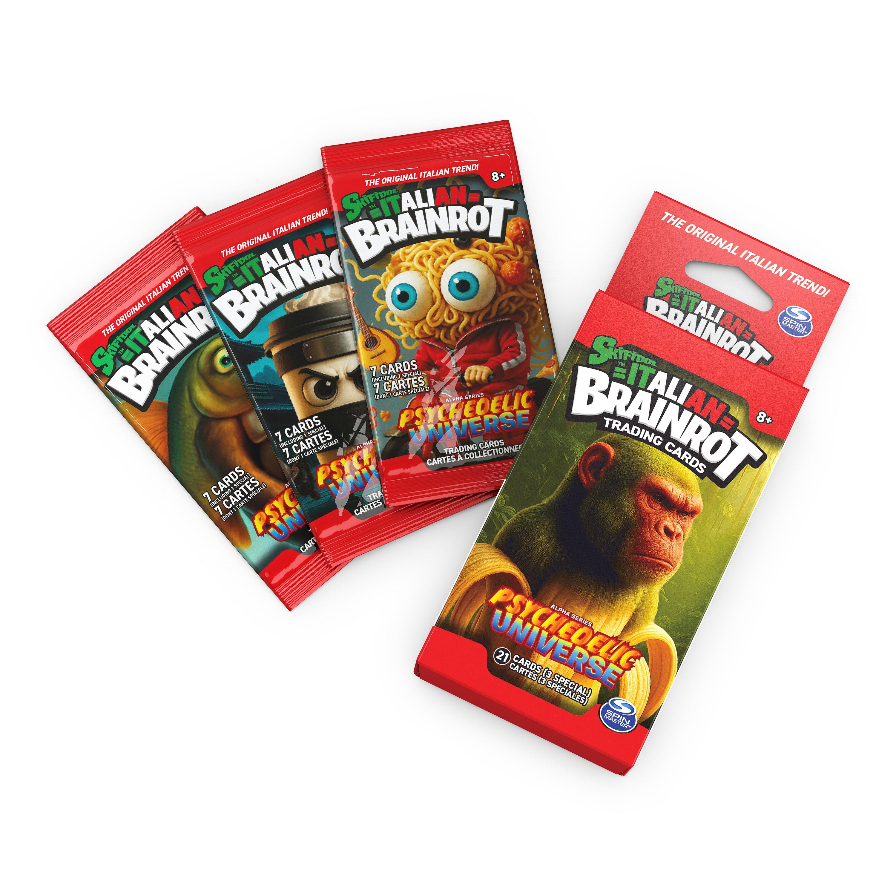 Italian Brainrot Trading Card Game Psychedelic Universe Booster