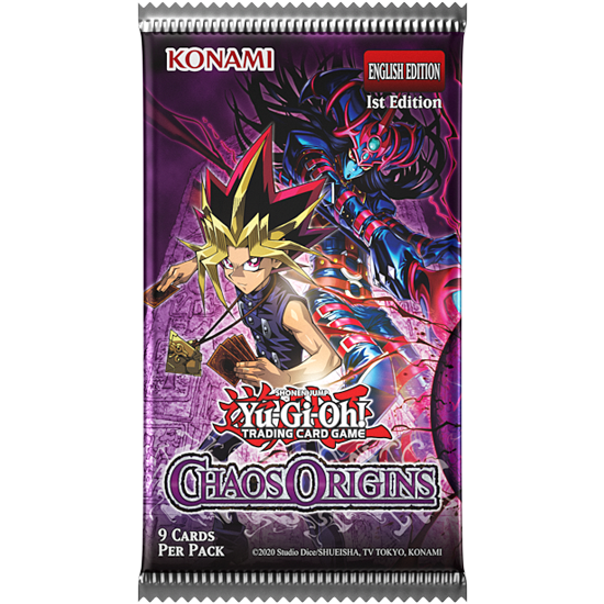 Yu-Gi-Oh! Trading Card Game: Chaos Origins Sleeved Booster Pack
