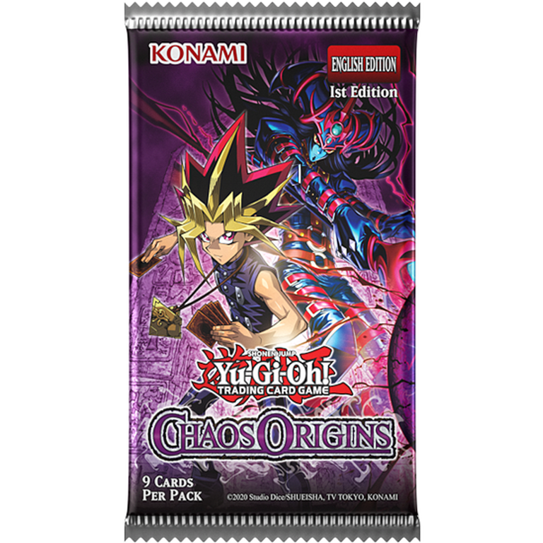 Yu-Gi-Oh! Trading Card Game: Chaos Origins Sleeved Booster Pack