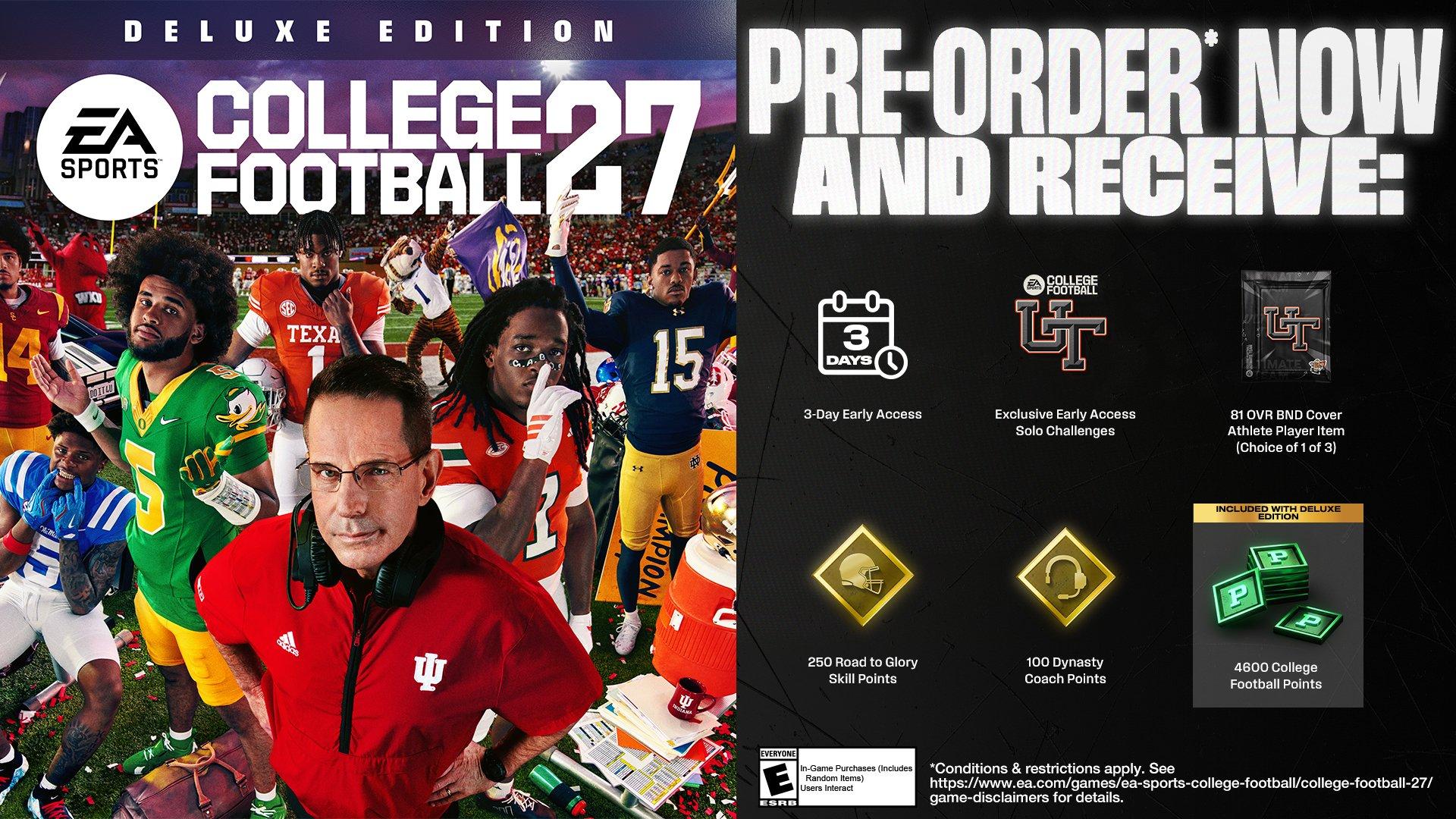 EA SPORTS College Football 27 Deluxe Edition - Xbox Series X/S