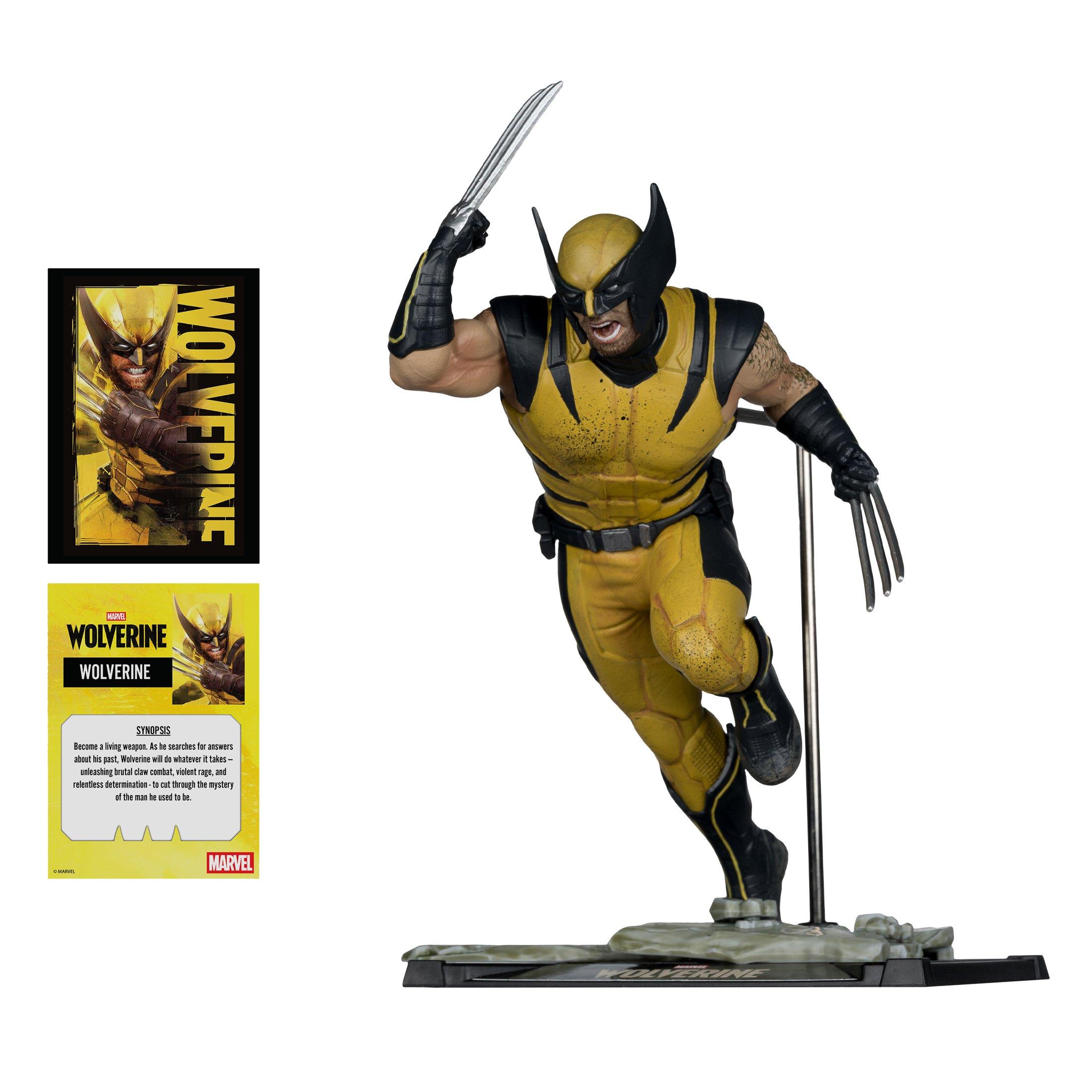 McFarlane Toys Wolverine Game Wolverine (Gold Label) 7-in Action