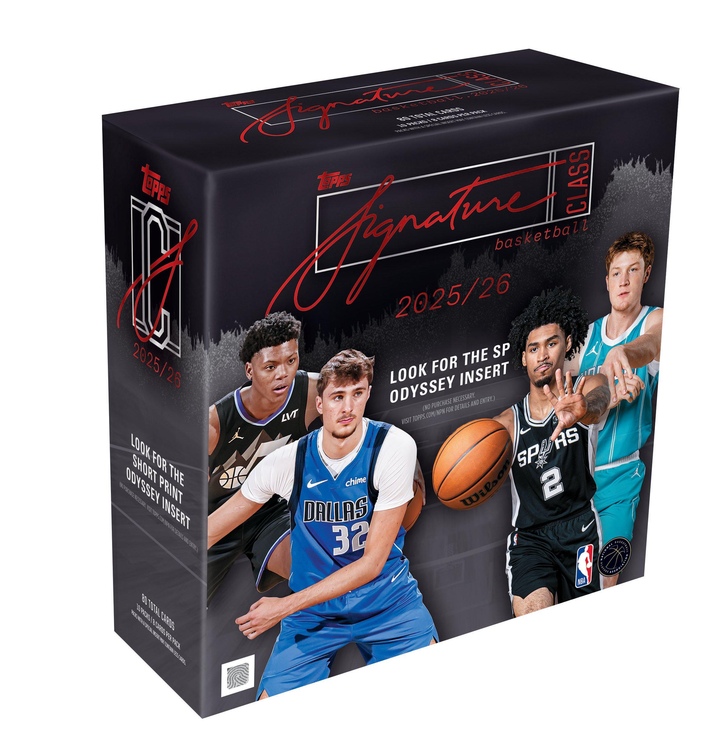 2025-26 Topps Signature Class NBA Basketball Mega Box | GameStop