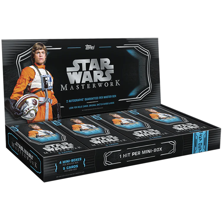 topps starwars MASTER WORK4枚 2025 Topps Star Wars Masterwork Hobby Box | GameStop
