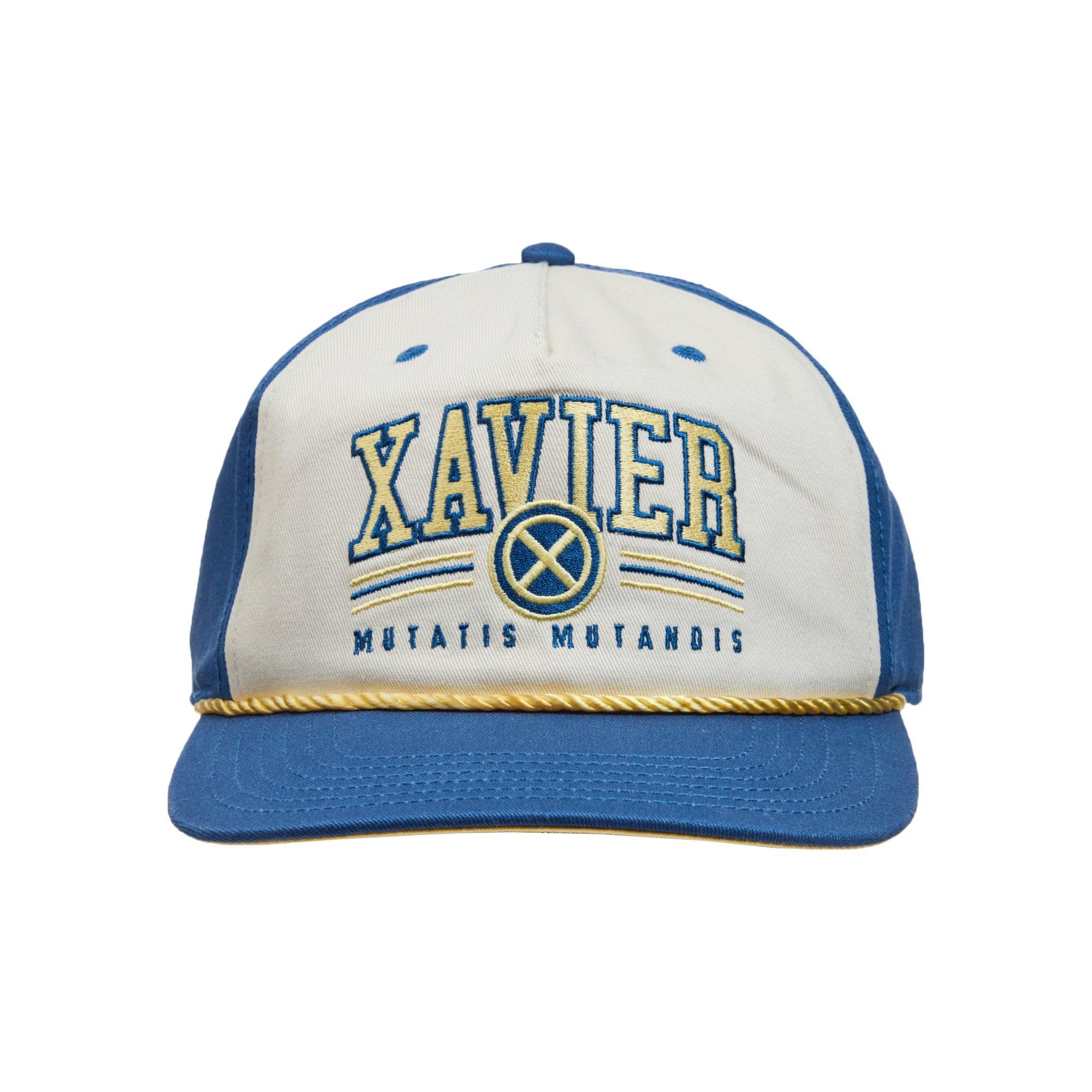 Bioworld Merchandising Marvel X-Men Xavier Institute Snapback Cap GameStop Exclusive, Size: One Size