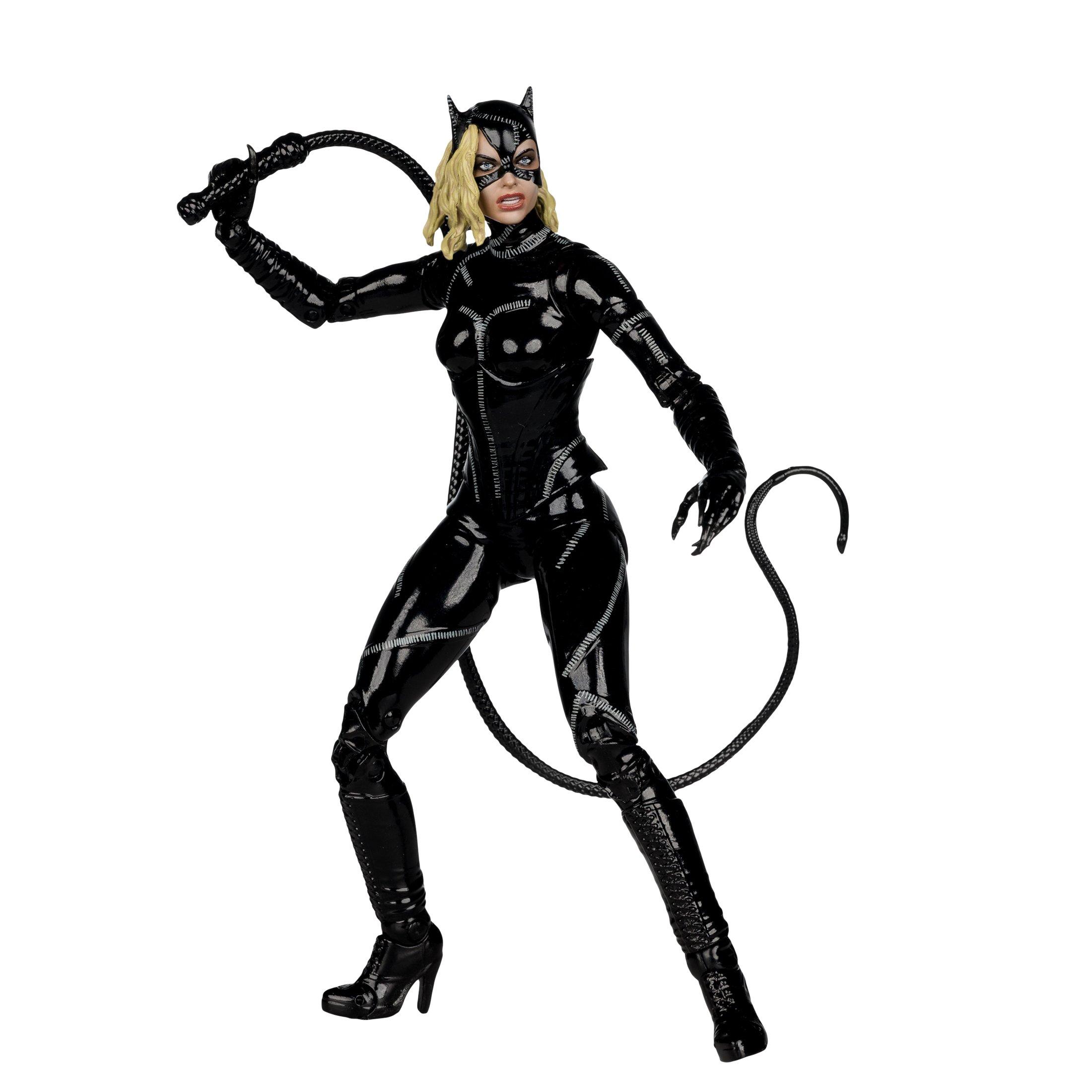 McFarlane DC Theatrical Commissioner Battle Damaged Catwoman (Batman Returns) Deluxe 7-in Action Figure