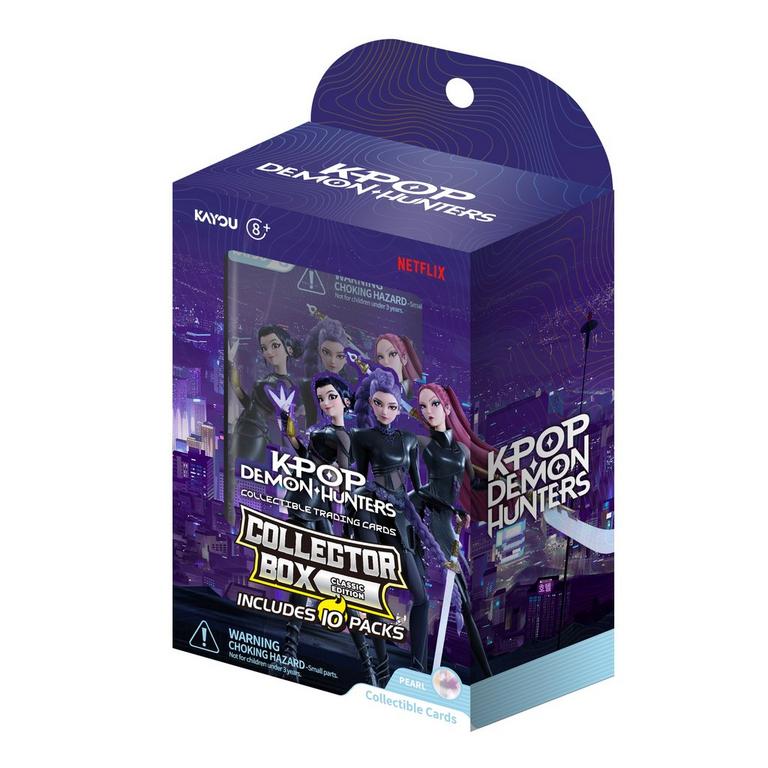 KPop Demon Hunters Collectible Trading Cards Collector Box Classic