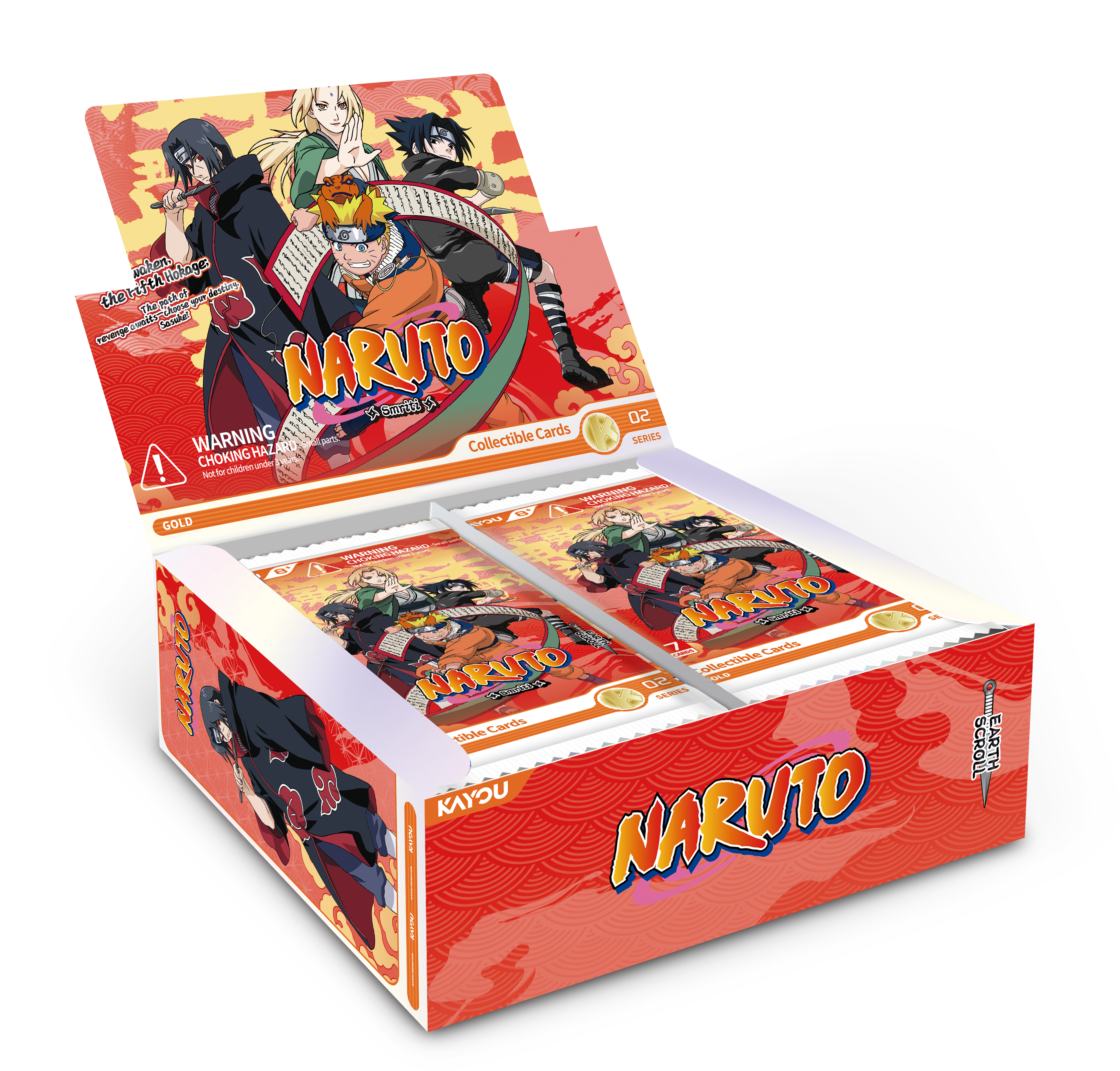 Naruto Smriti Collectible Cards: Earth Scroll Booster Box (002A-NA