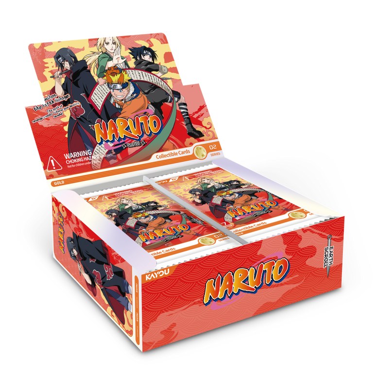 Naruto Smriti Collectible Cards: Earth Scroll Booster Box (002A-NA