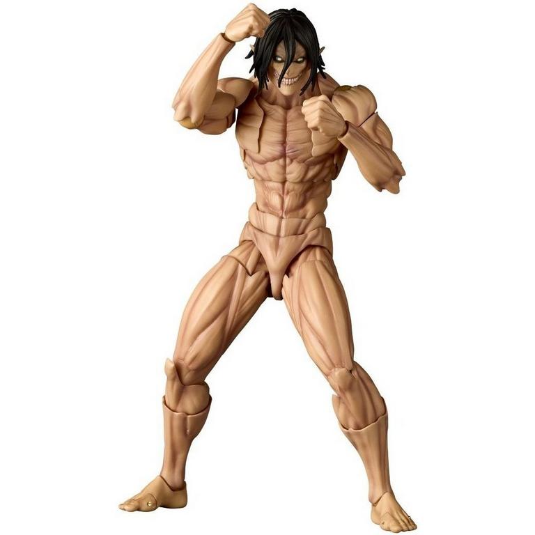 Attack on Titan Amazing Yamaguchi Revoltech Attack Titan (Eren Yeager) 7-in Action Figure