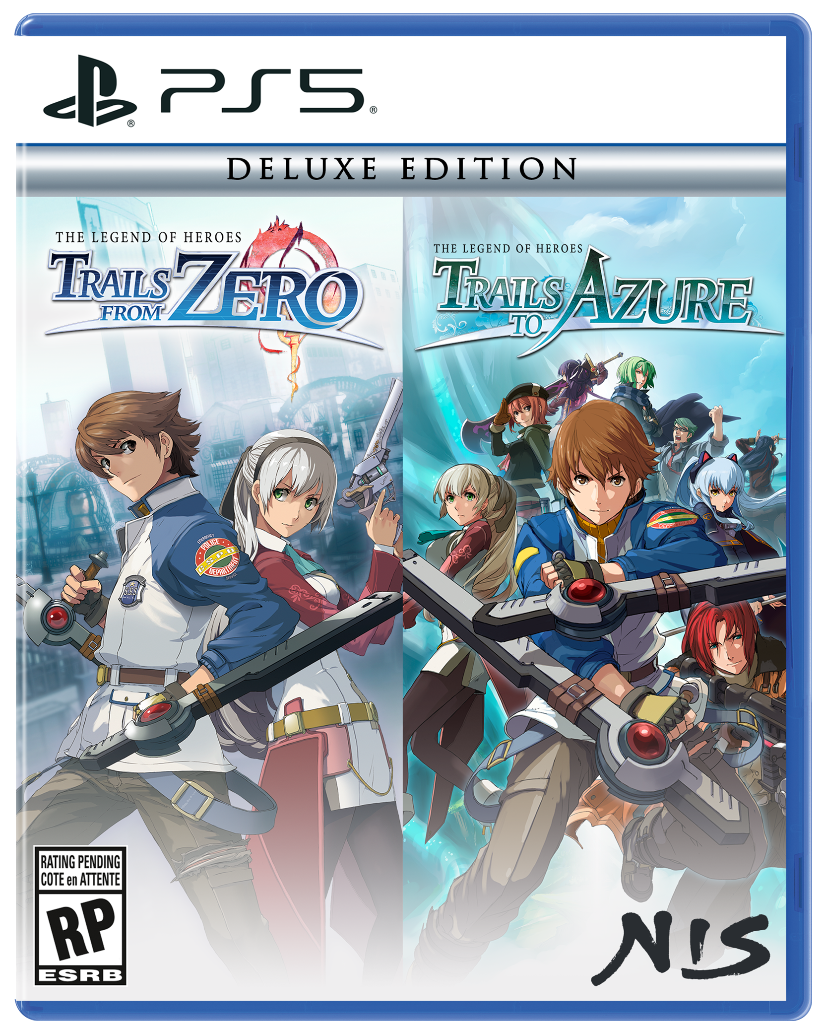 The Legend of Heroes: Trails from Zero and The Legend of Heroes: Trails to Azure - Deluxe Edition - PlayStation 5