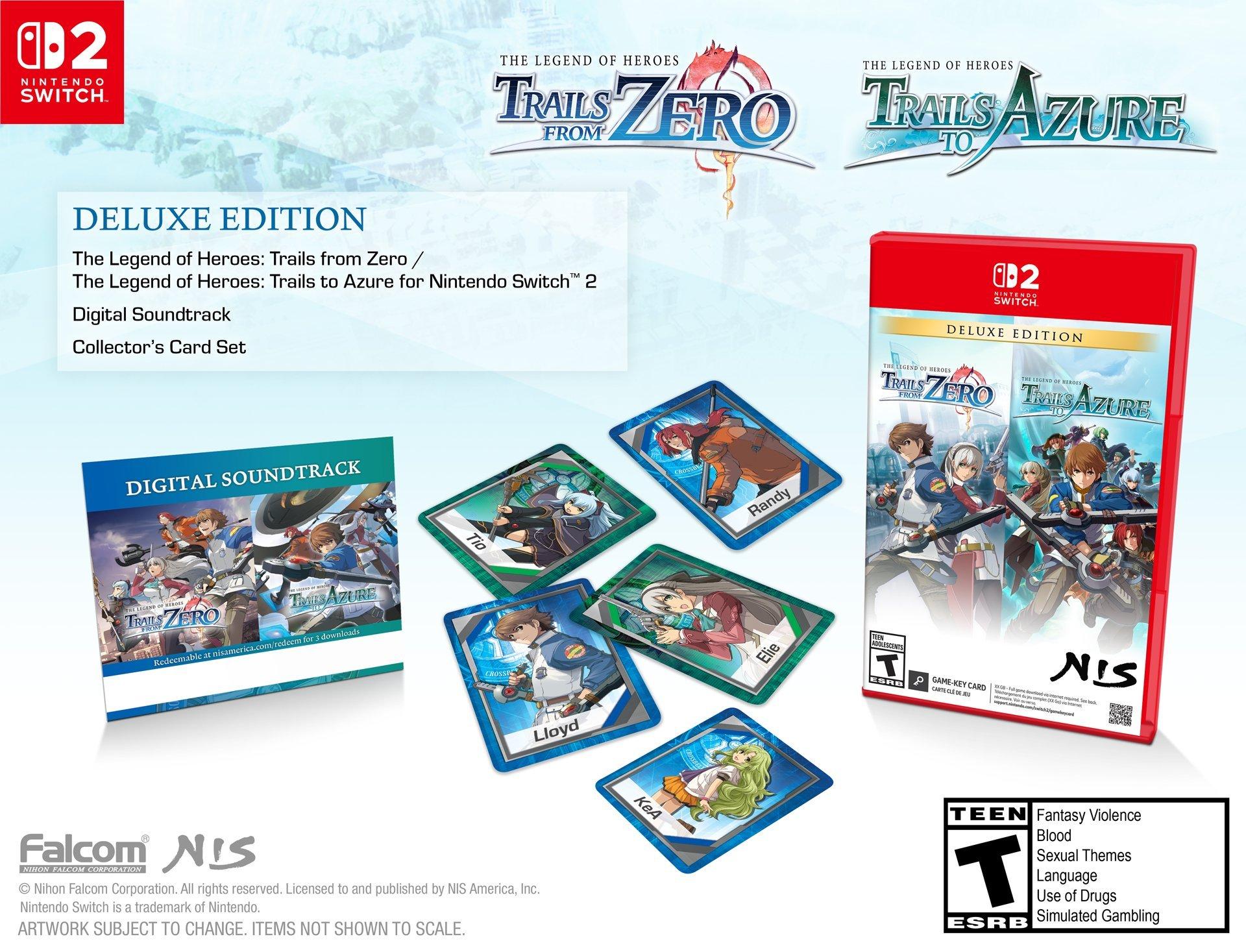 The Legend of Heroes: Trails from Zero and The Legend of Heroes