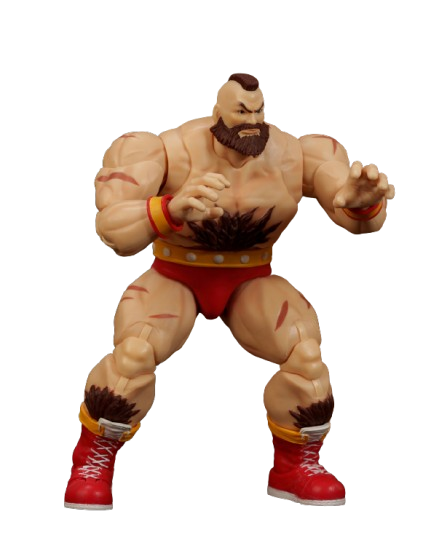 Jada Toys Street Fighter II Zangief Deluxe 6-In Action Figure