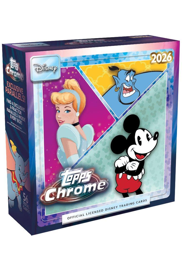 未開封　シュリンク付　Topps Chrome Disney Mega Box 2026 Topps Chrome Disney Mega Box | GameStop