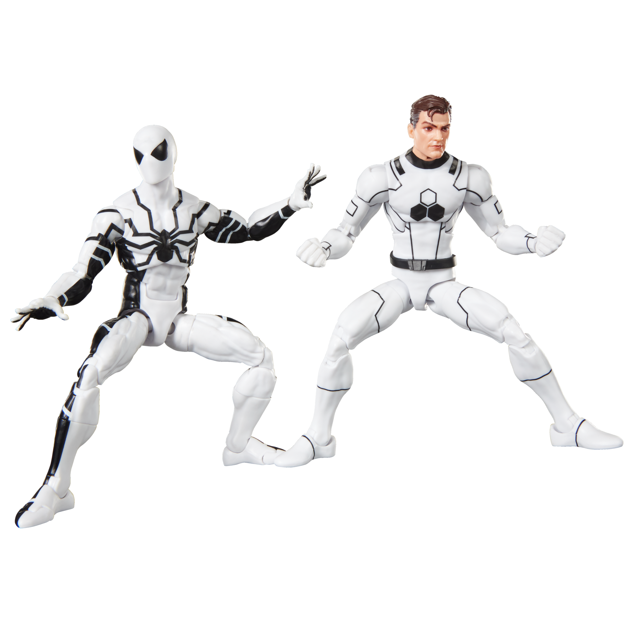 Hasbro Marvel Legends Series Future Foundation Mister Fantastic and Spider-Man with Comics 6-in Action Figure Set
