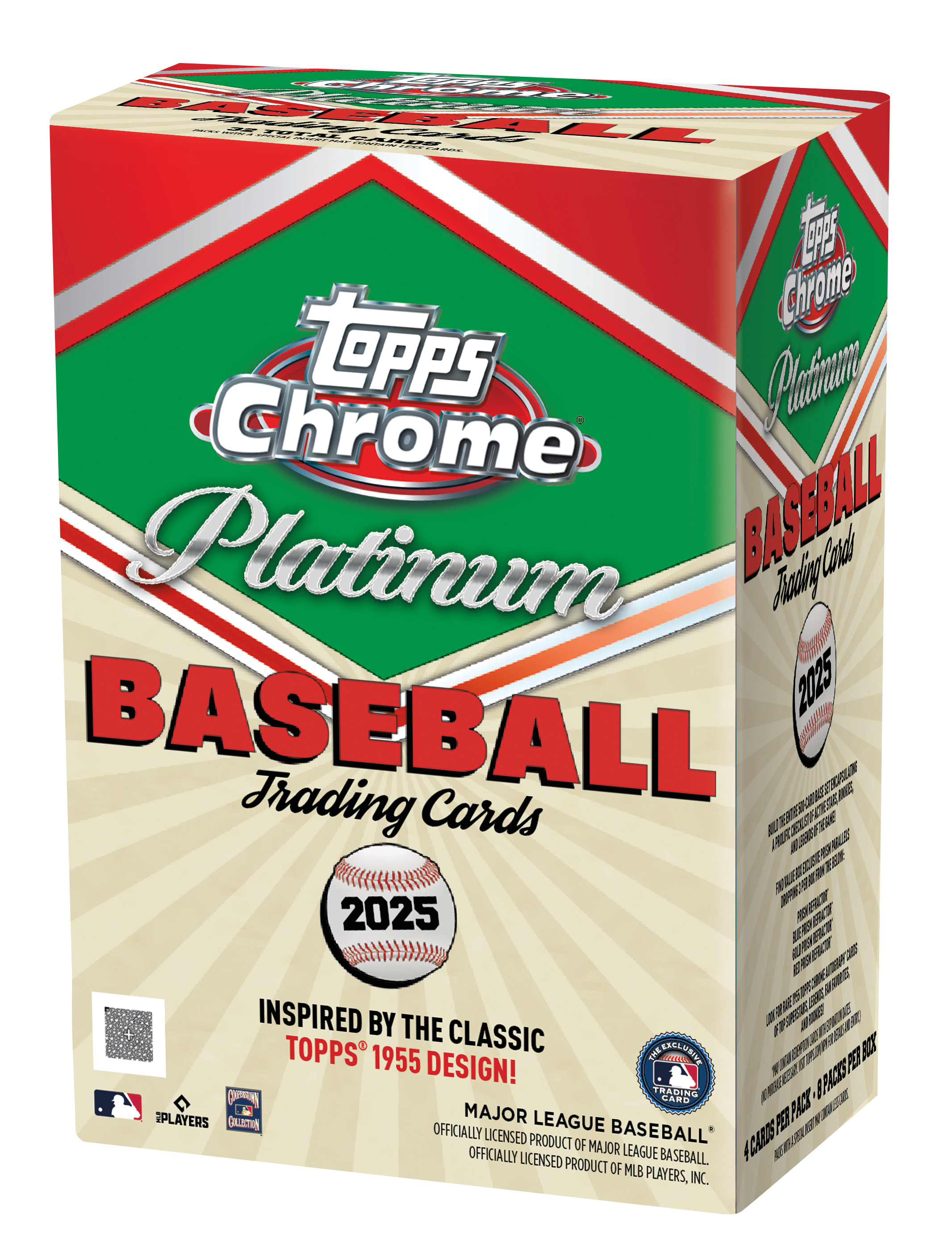 2025 Topps Chrome Platinum '55 MLB Baseball Value Box | GameStop