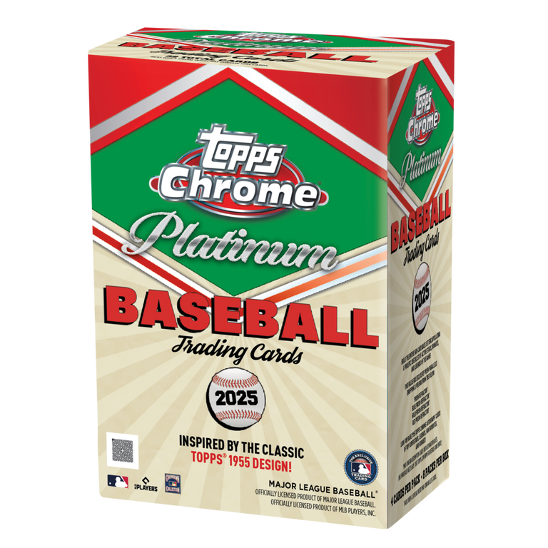2025 Topps Chrome Platinum '55 MLB Baseball Value Box