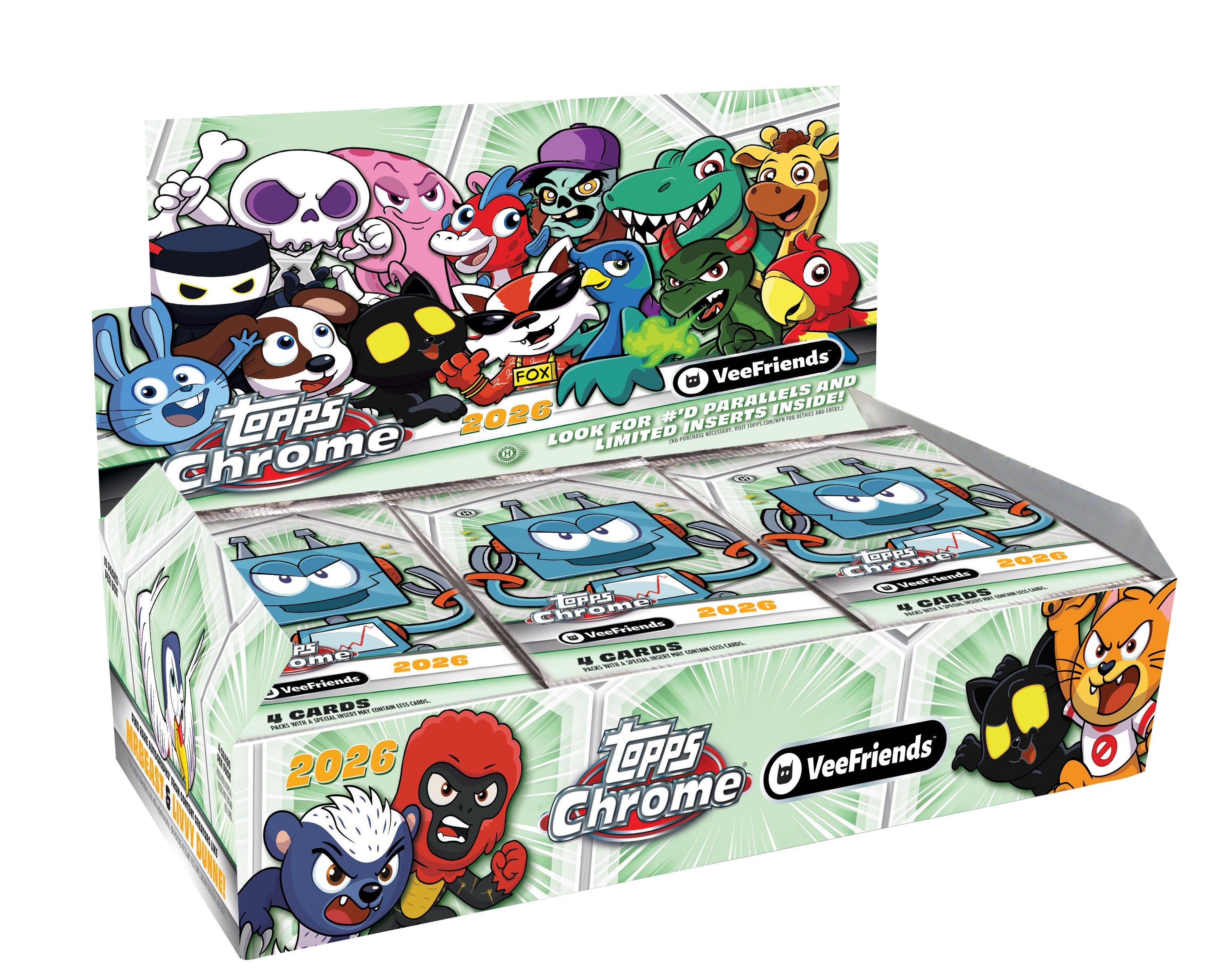 その他 2026 Topps Chrome VeeFriends Hobby Box 2026 Topps Chrome VeeFriends Hobby Box | GameStop
