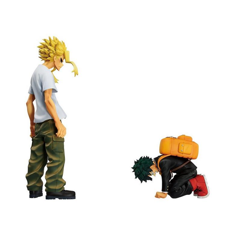 Bandai My Hero Academia Masterlise Plus Ichibansho Izuku Midoriya and All Might (The Story of How He Became the Greatest Hero) 10.6-in Figure