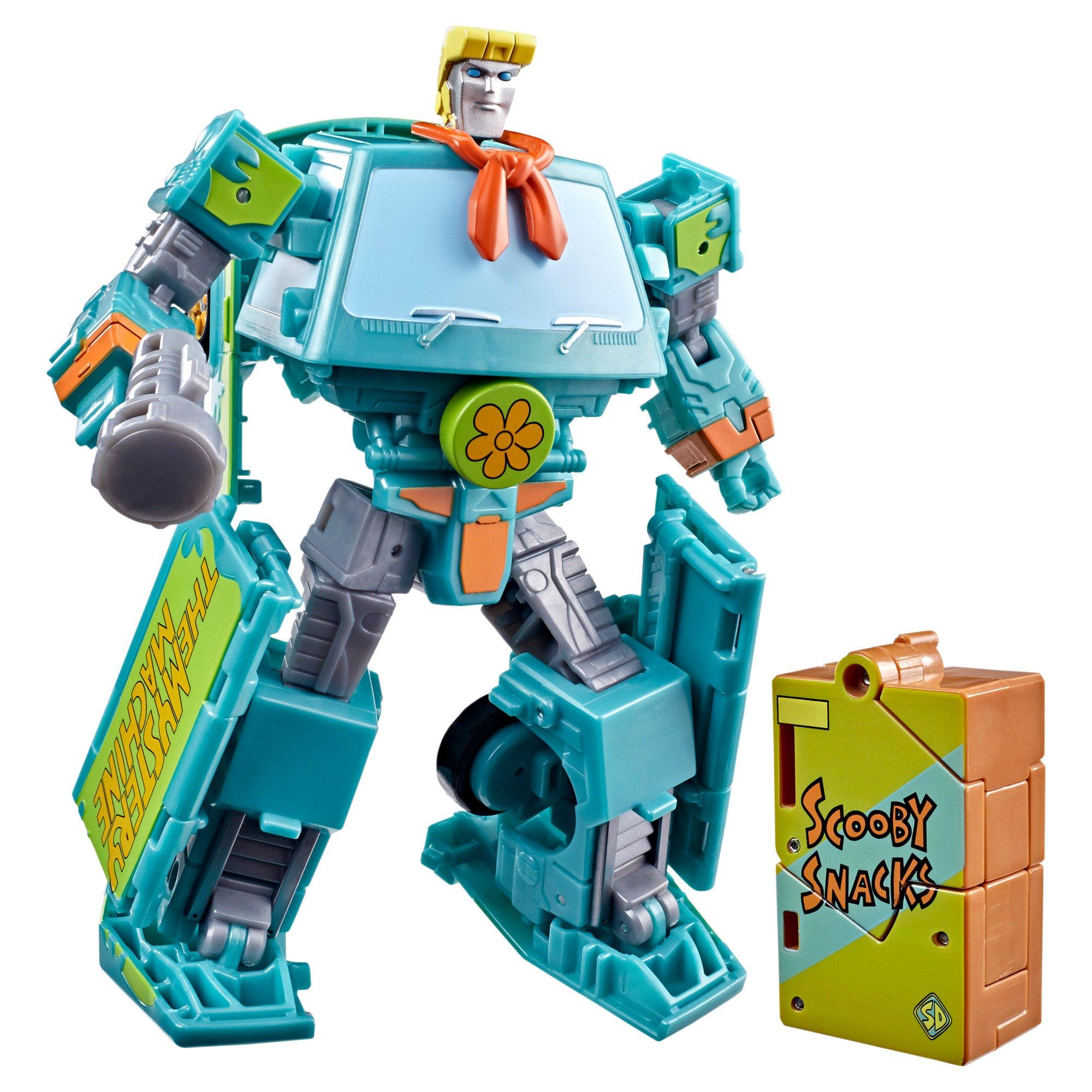 Hasbro Transformers Toys Scooby Doo Mysterious Prime and Automutt 6-in Action Figures Set