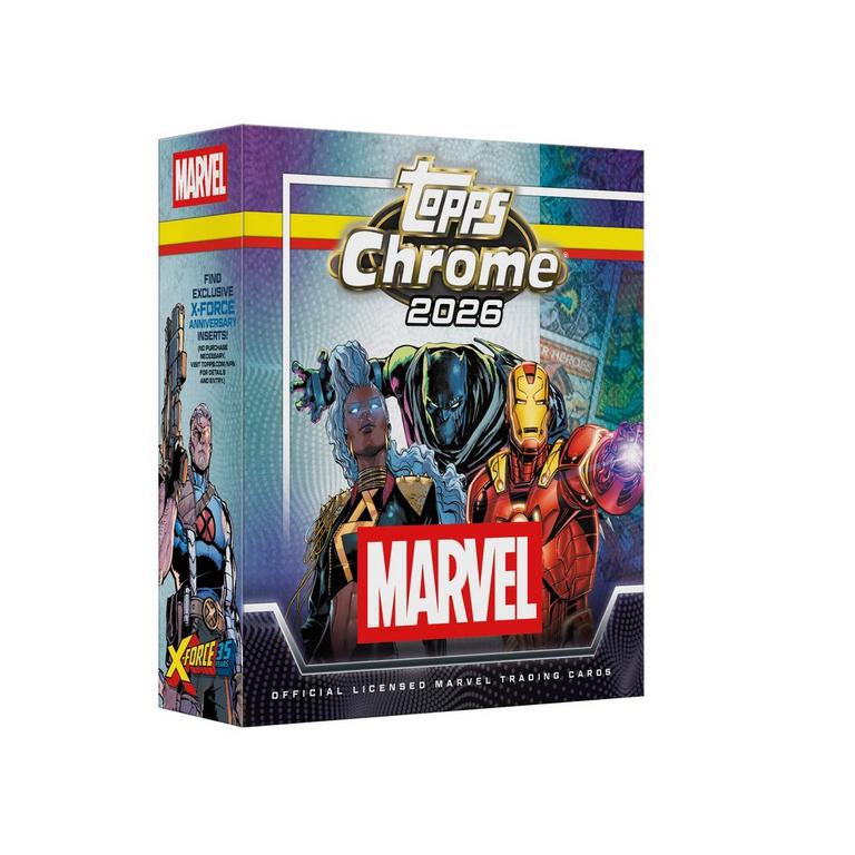2026 Topps Marvel Comics Chrome Mega Box