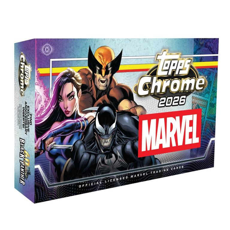 2026 Topps Marvel Comics Chrome Hobby Box