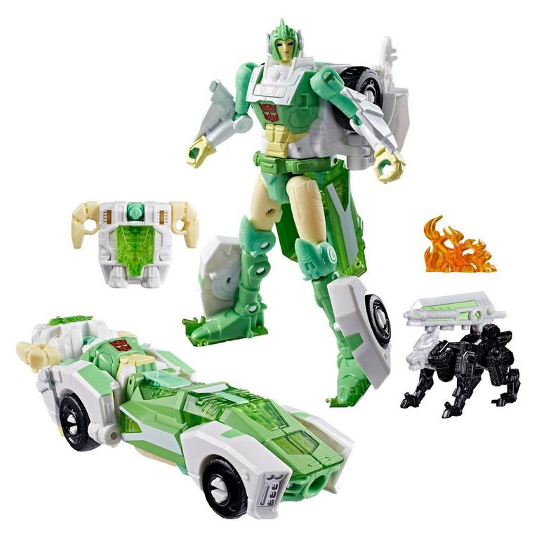 Hasbro Transformers Generations War for Cybertron Siege Deluxe Class Autobot Greenlight 5.5-in Action Figure
