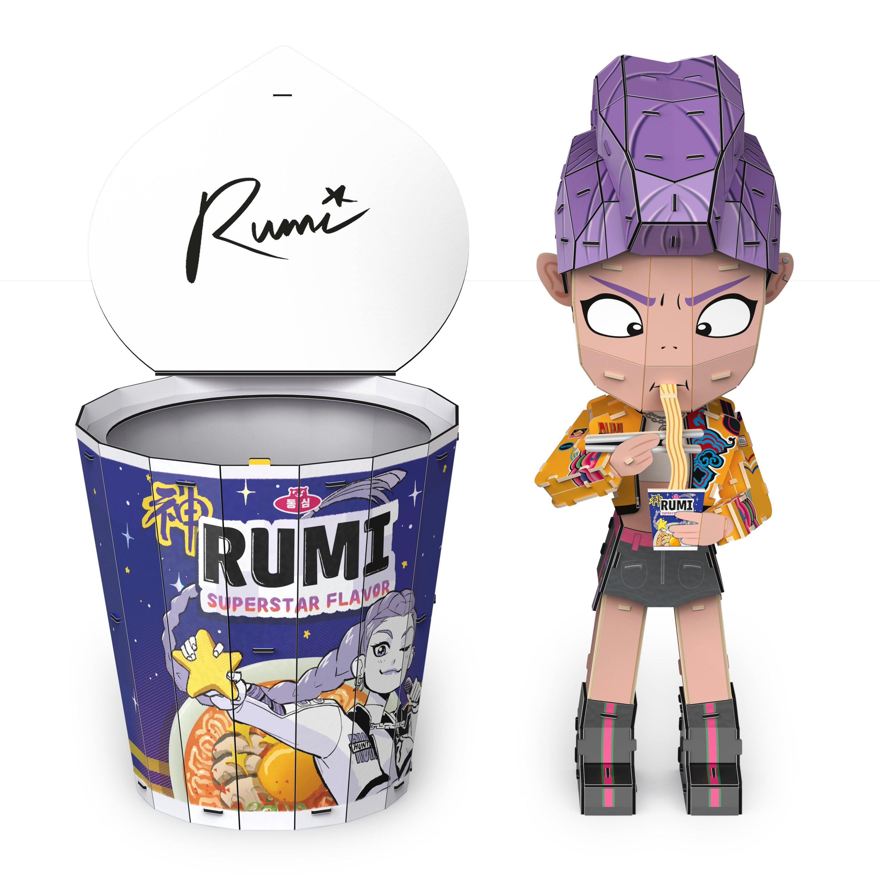 PUZZ4D KPop Demon Hunters Rumi Ramen Cup