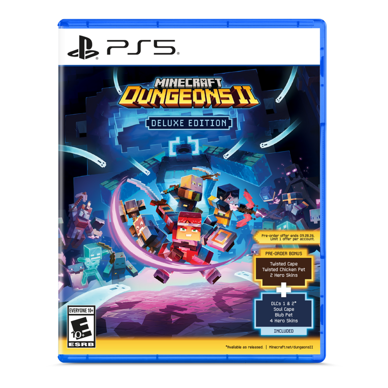 Minecraft Dungeons II - Deluxe Edition - PlayStation 5