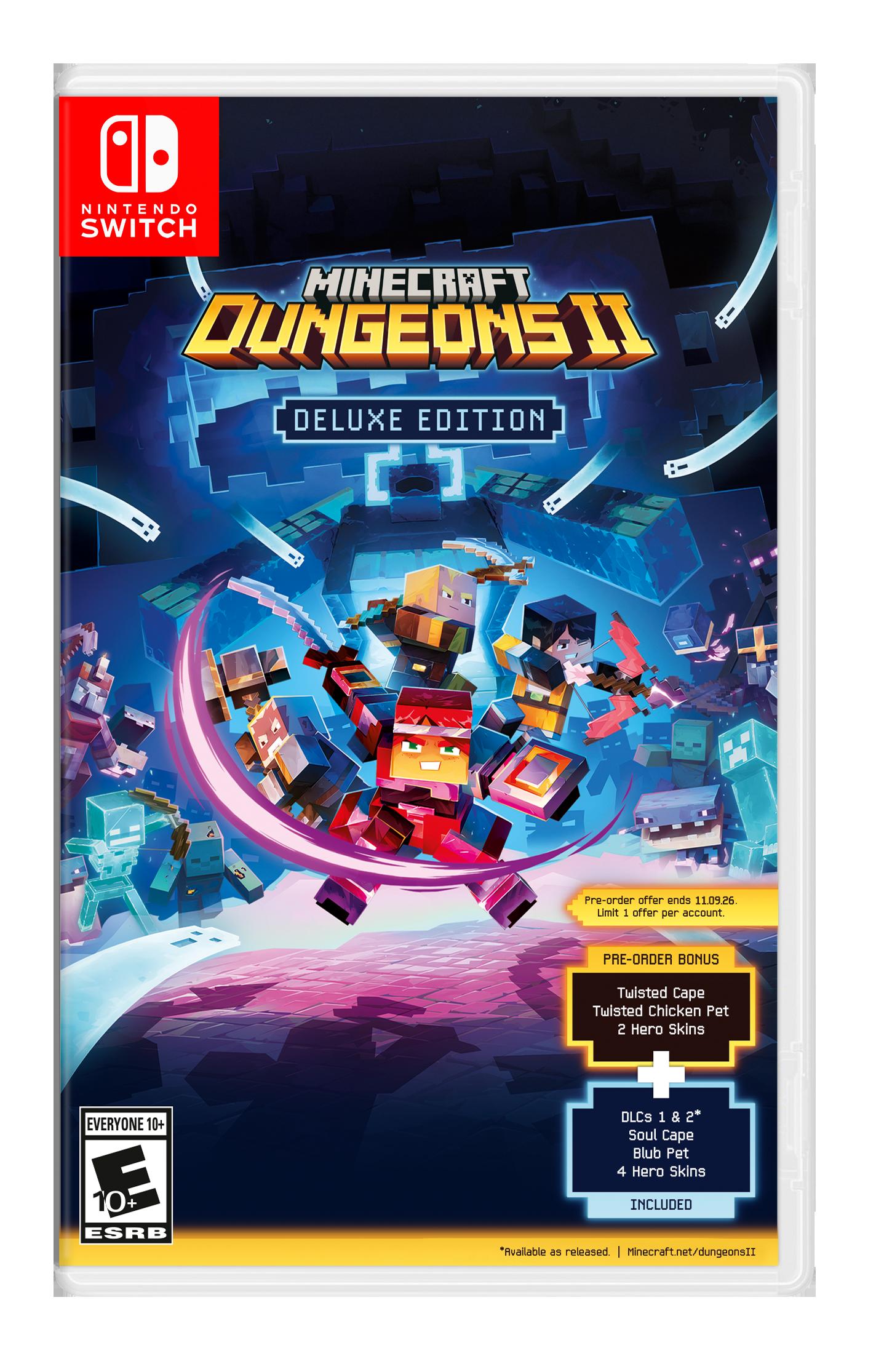 Minecraft Dungeons II Deluxe Edition - Nintendo Switch - Pre-Order