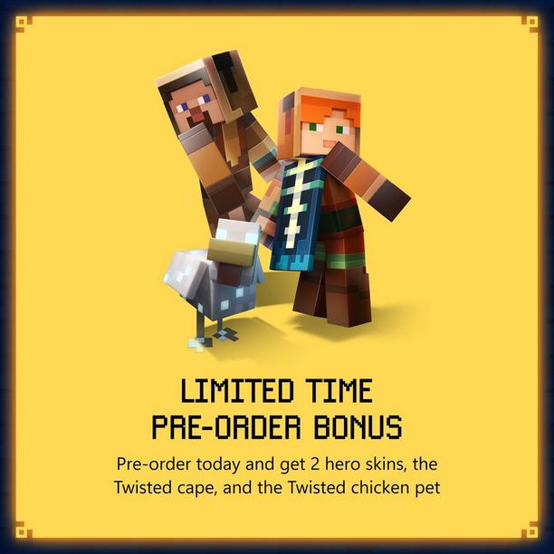 Minecraft Dungeons II PreOrder Bonus