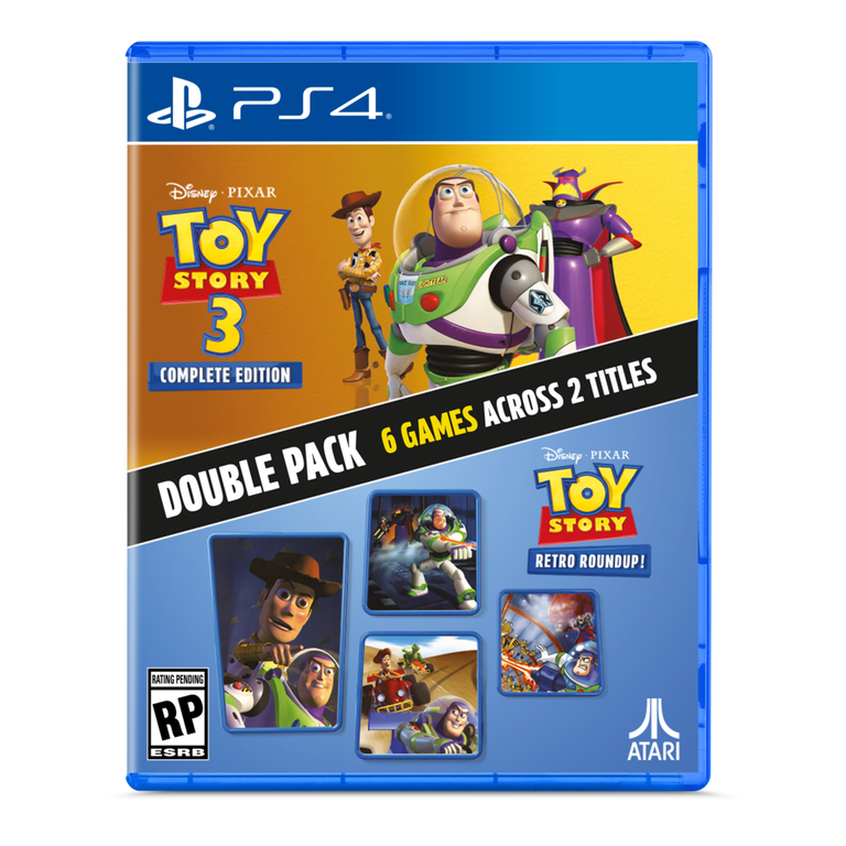 Toy Story: Retro Roundup! and Toy Story 3 Complete Edition Double Pack - Playstation 4