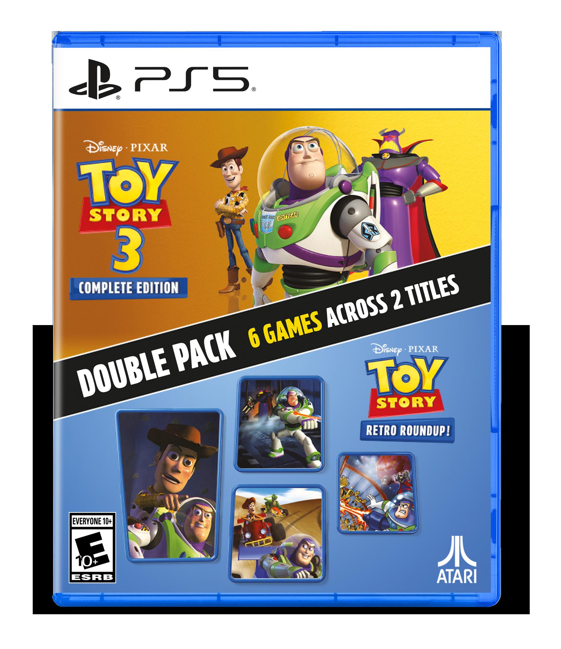Toy Story: Retro Roundup! and Toy Story 3 Complete Edition Double